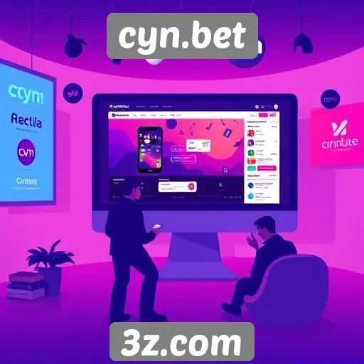 Experiência de usuário no portal cyn.bet